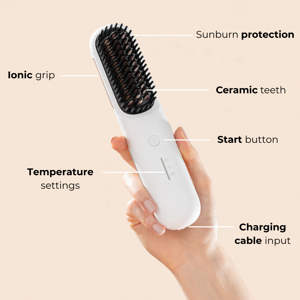 Helio Mini - Cordless Straightening Brush